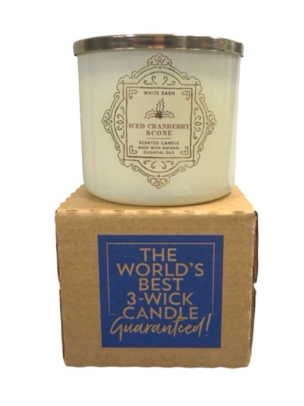Iced Cranberry Scone Candle